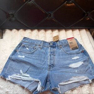 Levi 501 size 30 high rise Jean shorts
